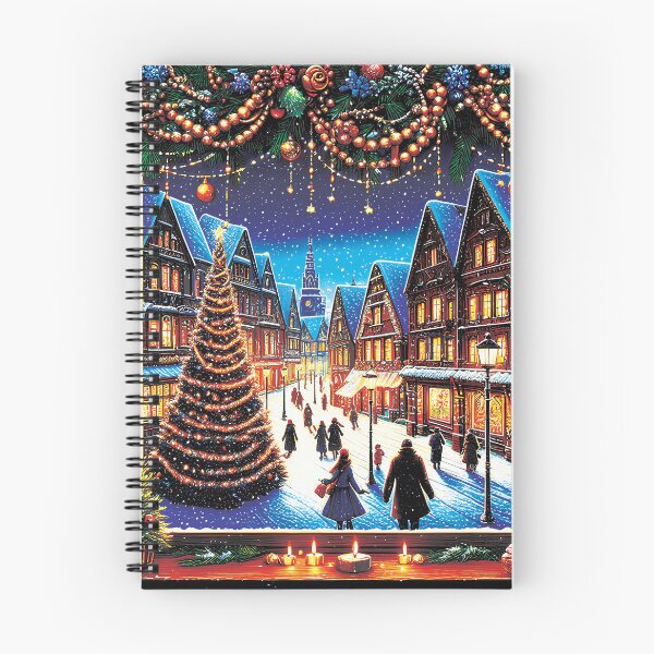 Item preview, Christmas Happy Holidays C5 designed and sold by HappyHavenStu.