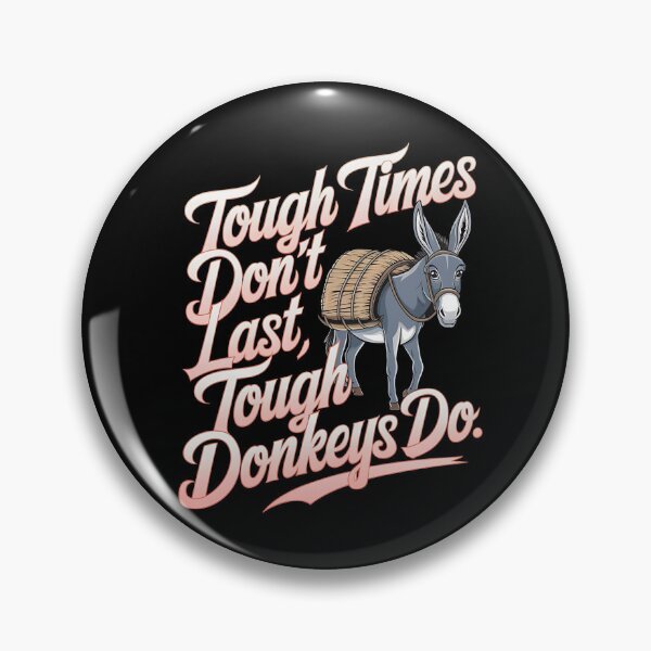 Item preview, Tough times - Donkey whisperer - Donkeys are awesome - Donkey charms - Donkey nature designed and sold by JansenGS.