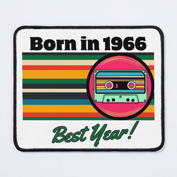 Item preview, Born in 1966 in black designed and sold by ColorfulVertigo.
