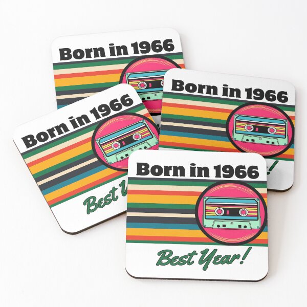 Item preview, Born in 1966 in black designed and sold by ColorfulVertigo.