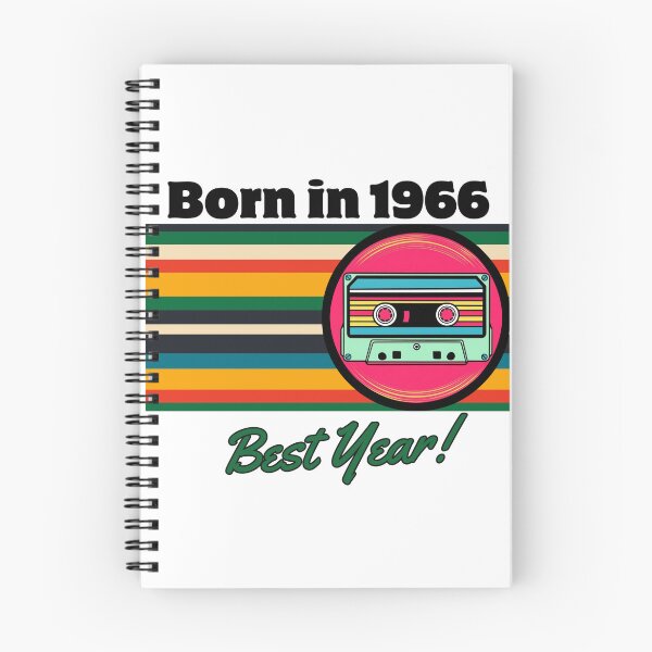 Item preview, Born in 1966 in black designed and sold by ColorfulVertigo.