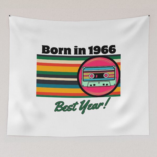 Item preview, Born in 1966 in black designed and sold by ColorfulVertigo.