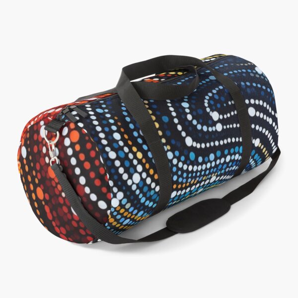 Item preview, Aboriginal Inspired Dot Art - With The Breeze Waves designed and sold by GrinGalore.