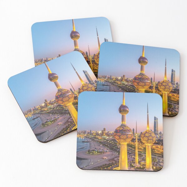Item preview, Sunset at the Kuwait Towers designed and sold by skalihm.