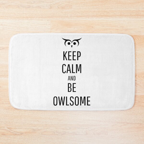 Item preview, Keep Calm and Be Owlsome designed and sold by VasInd.
