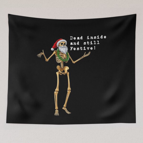 Item preview, Dead inside and still festive  designed and sold by Awesome Things.