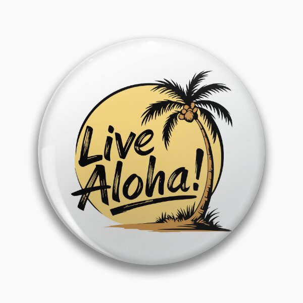 Item preview, Live Aloha! Hawaiian Palm Tree designed and sold by PMCreative.