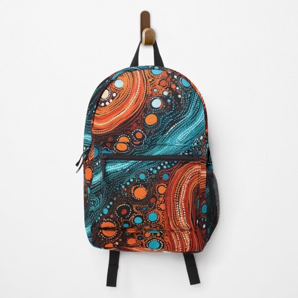 Item preview, Aboriginal Authentic Art - With Streams Of Water And Lava designed and sold by GrinGalore.