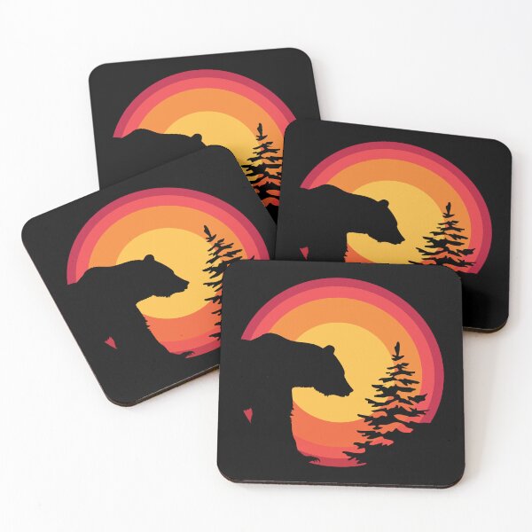 Item preview, Sunset Bear Silhouette designed and sold by Newmyles.