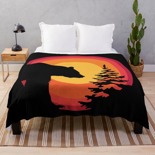 Item preview, Sunset Bear Silhouette designed and sold by Newmyles.