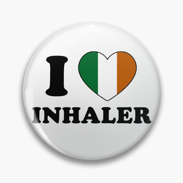 Item preview, i heart inhaler - irish flag (black) designed and sold by cam <3.