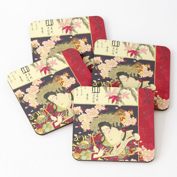 Item preview, Elegance in Bloom: Vibrant Autumn and Spring Motifs designed and sold by Kina-design.