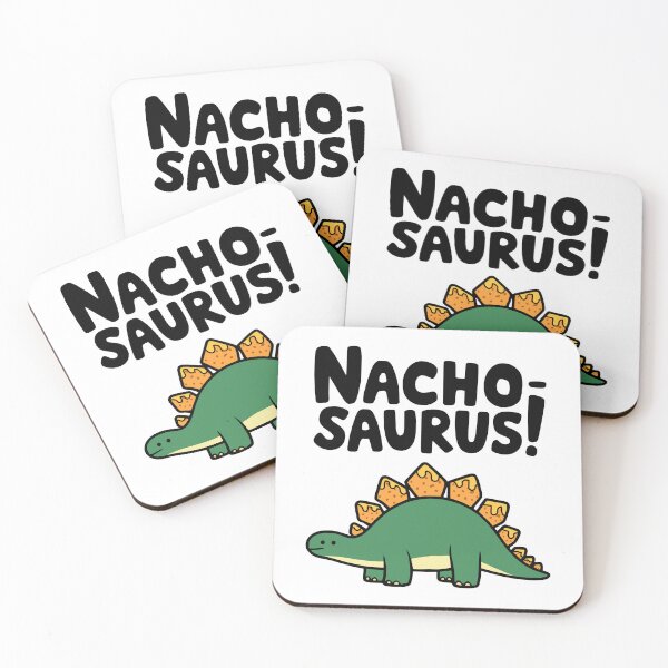 Item preview, Nacho Saurus! Funny Nacho Dinosaur Pun designed and sold by PMCreative.