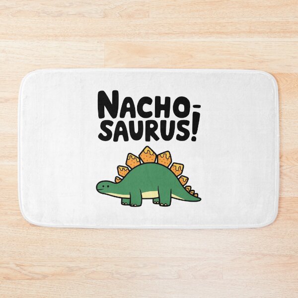 Artikelvorschau, Nacho Saurus! Lustiges Nacho-Dinosaurier-Wortspiel entworfen und verkauft von PMCreative.