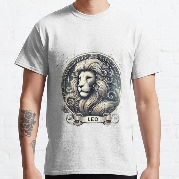 Item preview, Leo Zodiac Sign Illustration: Majestic Lion Celestial Art for Astrology Enthusiasts designed and sold by UrbanCanvvas.