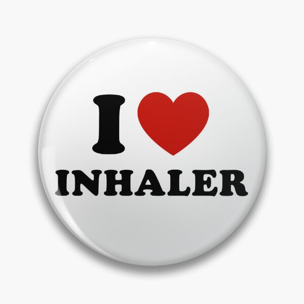 Item preview, i heart inhaler (black) designed and sold by cam <3.