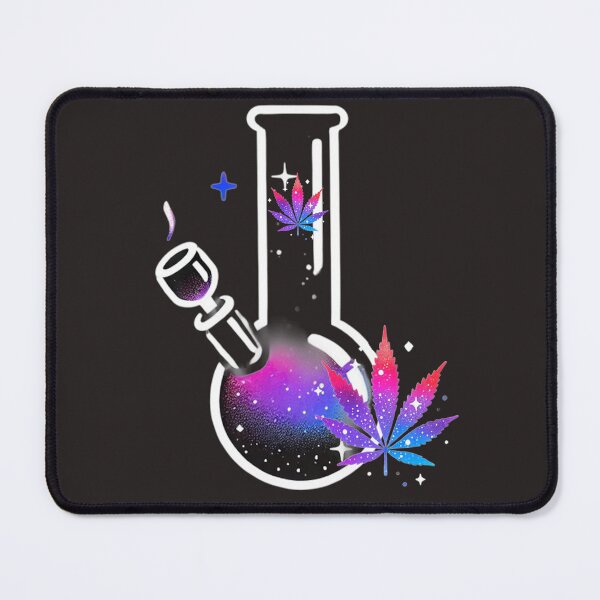 Item preview, Galaxy Bong and Leaf Vibes designed and sold by LyssasMindArt.