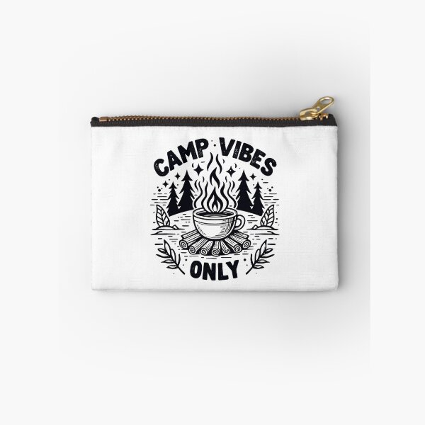 Item preview, Camp Vibes Only – Minimalist Cubic Art for Outdoor Lovers designed and sold by OzzFrequency.