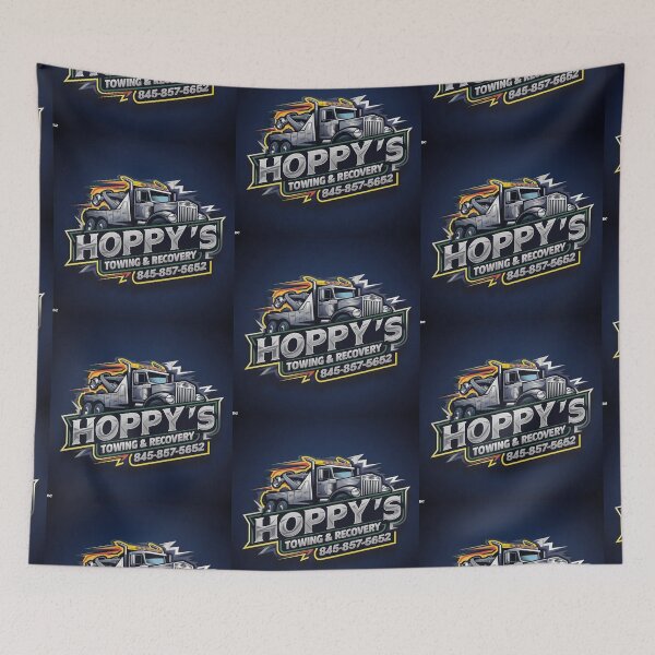 Item preview, Hoppy's Towing & Recovery Business Card Logo Picture,Towing and Recovery designed and sold by Shabby Script Archive | Digital Designer .
