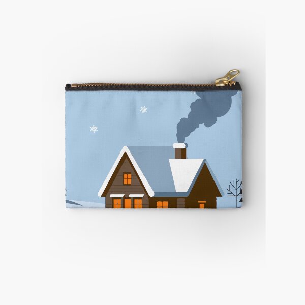 Item preview, Snowy Cozy Winter Cottage designed and sold by e-milka.
