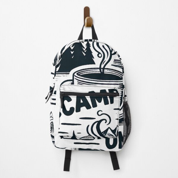 Item preview, Camp Vibes Only – Minimalist Cubic Art for Outdoor Lovers designed and sold by OzzFrequency.