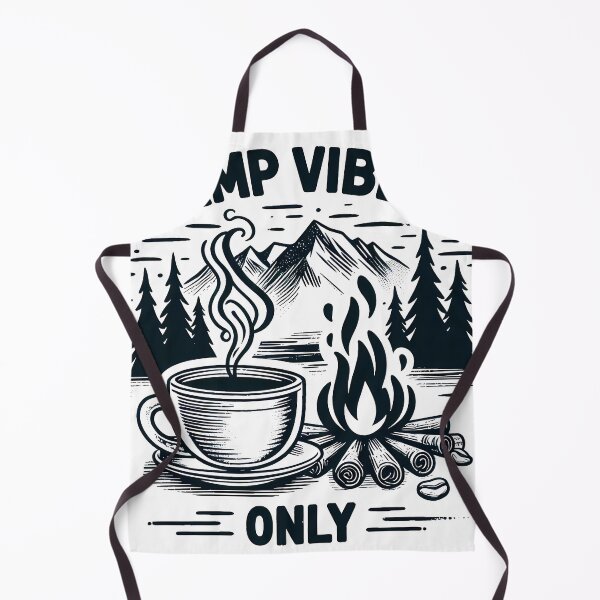 Item preview, Camp Vibes Only – Minimalist Cubic Art for Outdoor Lovers designed and sold by OzzFrequency.