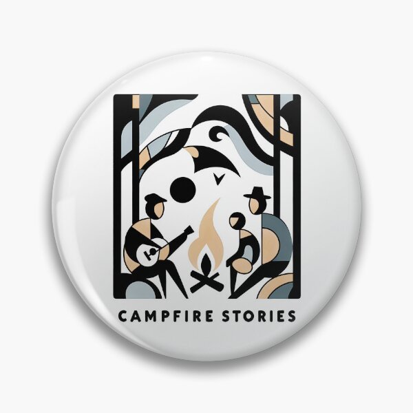 Item preview, Camp Vibes Only – Minimalist Cubic Art for Outdoor Lovers designed and sold by OzzFrequency.