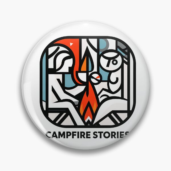 Item preview, Camp Vibes Only – Minimalist Cubic Art for Outdoor Lovers designed and sold by OzzFrequency.