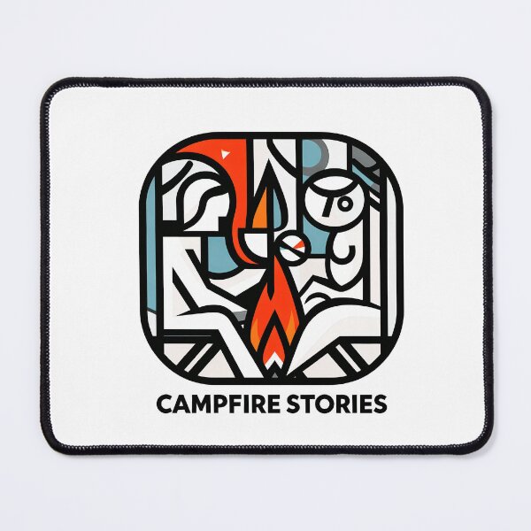 Item preview, Camp Vibes Only – Minimalist Cubic Art for Outdoor Lovers designed and sold by OzzFrequency.
