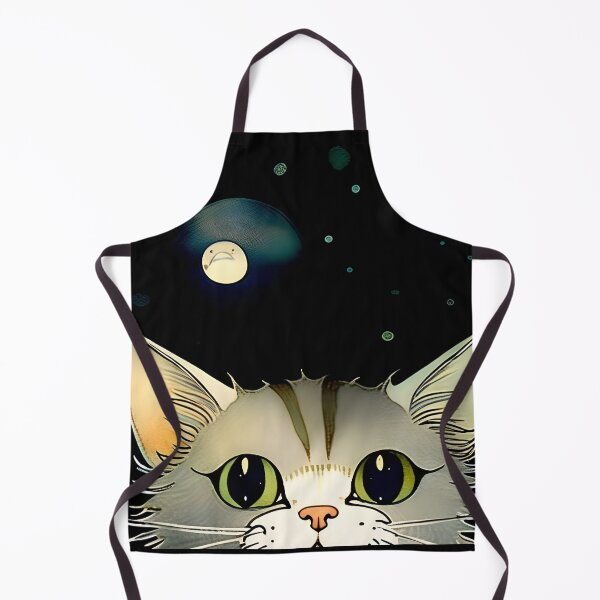 Item preview, curious cat designed and sold by Kowhai-art.