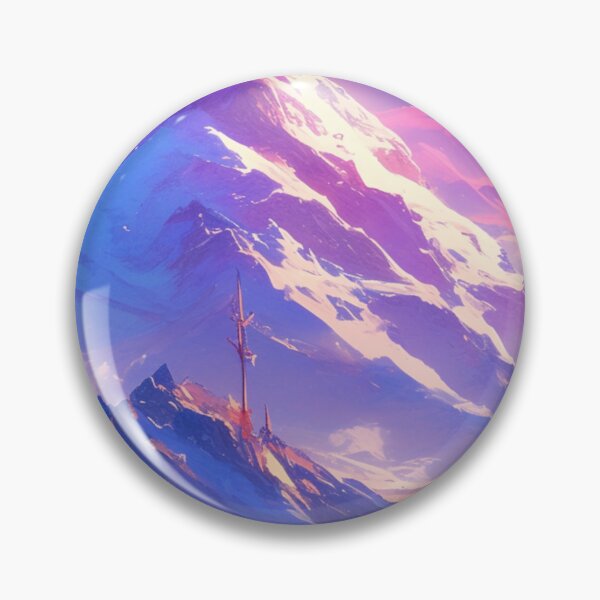 Item preview, Anime Mountains designed and sold by NicolasGlowArt.