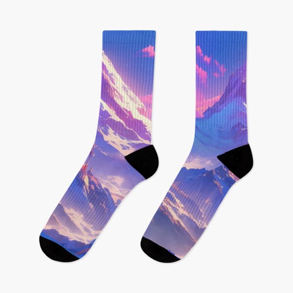 Item preview, Anime Mountains designed and sold by NicolasGlowArt.