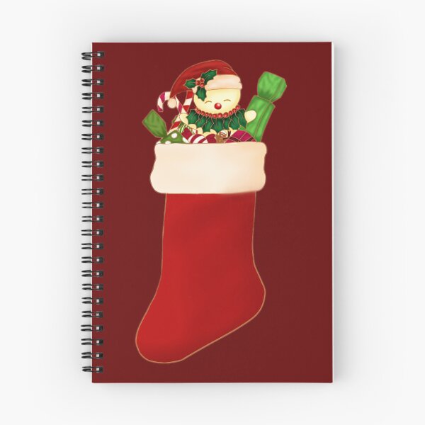 Item preview, Christmas sock (red) designed and sold by SkyLune.
