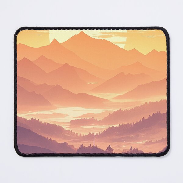Item preview, Mountains Landscape designed and sold by NicolasGlowArt.