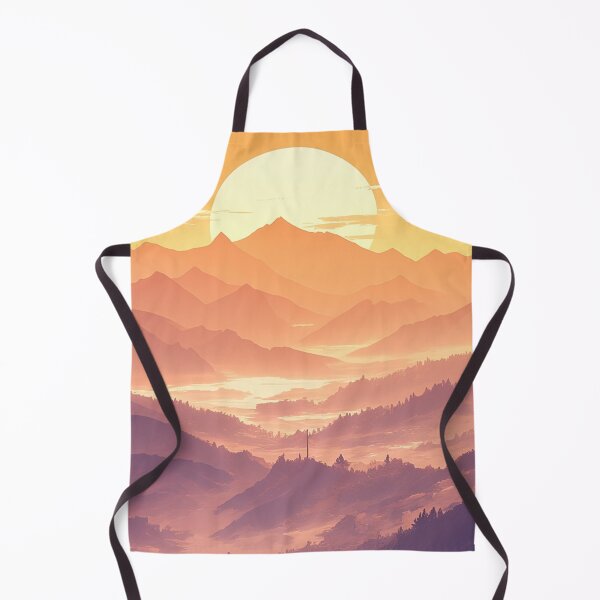 Item preview, Mountains Landscape designed and sold by NicolasGlowArt.