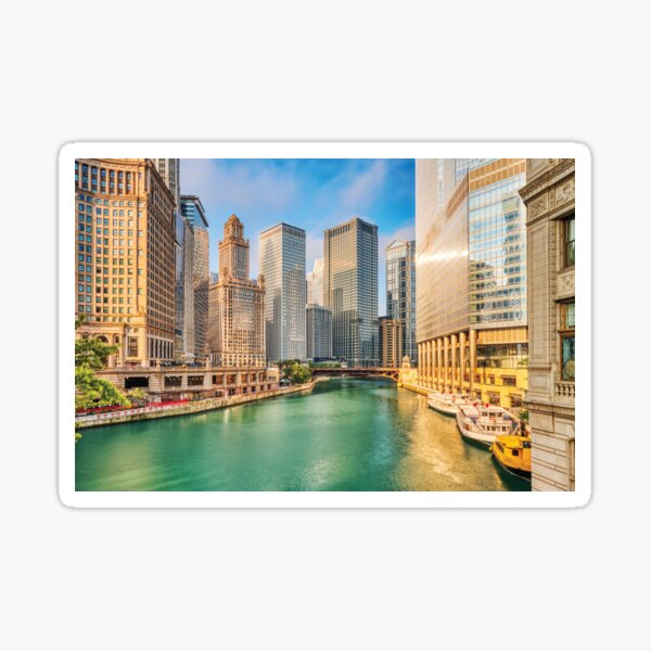 Item preview, chicago architecture river designed and sold by skalihm.