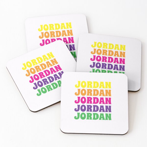 Item preview, Jordan Name Girl Colorful designed and sold by Monika Howarth.