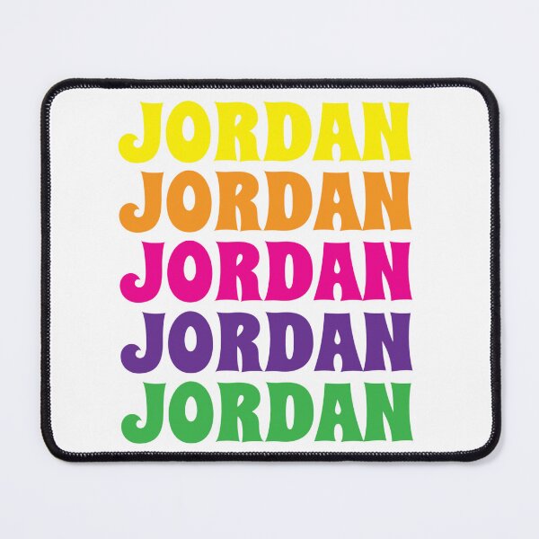 Item preview, Jordan Name Girl Colorful designed and sold by Monika Howarth.