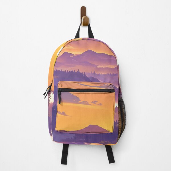 Item preview, Sunset in Mountains designed and sold by NicolasGlowArt.
