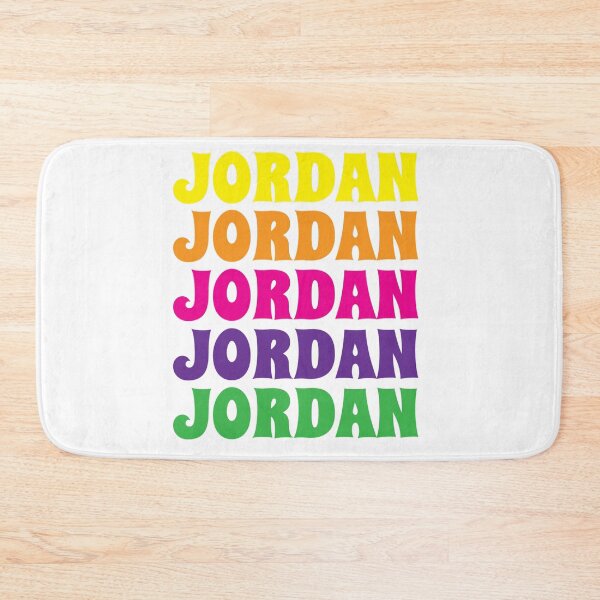 Item preview, Jordan Name Girl Colorful designed and sold by Monika Howarth.