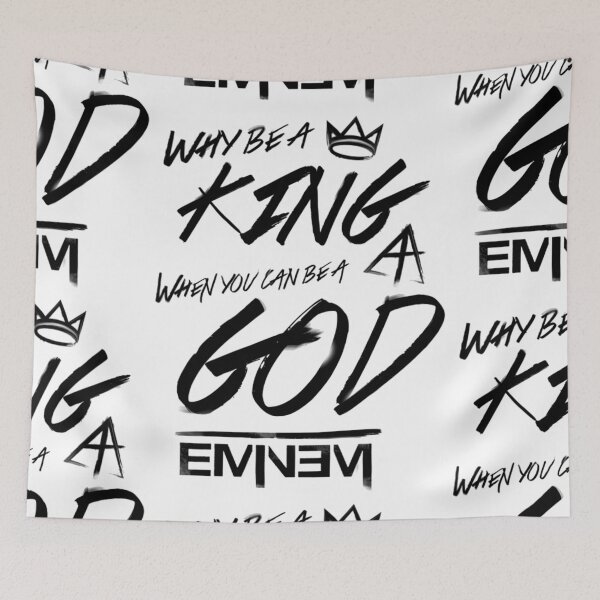 Item preview, King God Eminem designed and sold by UZRWRLD .