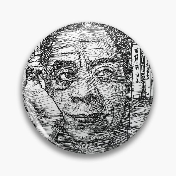 Item preview, JAMES BALDWIN ink portrait .2 designed and sold by lautir.