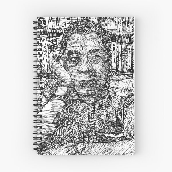 Item preview, JAMES BALDWIN ink portrait .2 designed and sold by lautir.