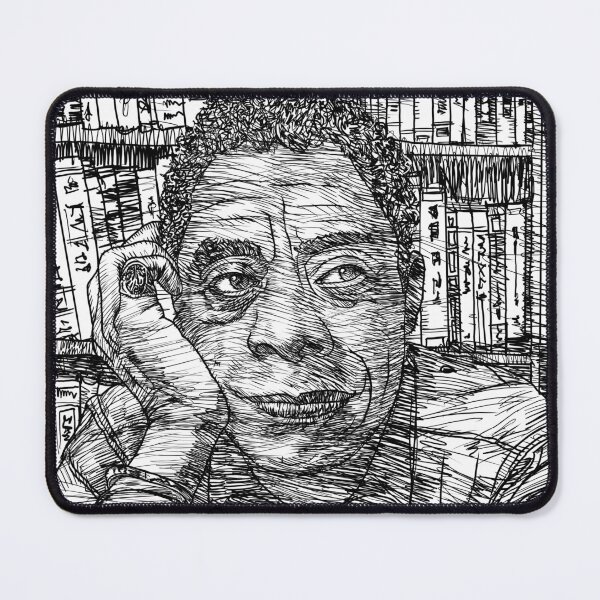 Item preview, JAMES BALDWIN ink portrait .2 designed and sold by lautir.