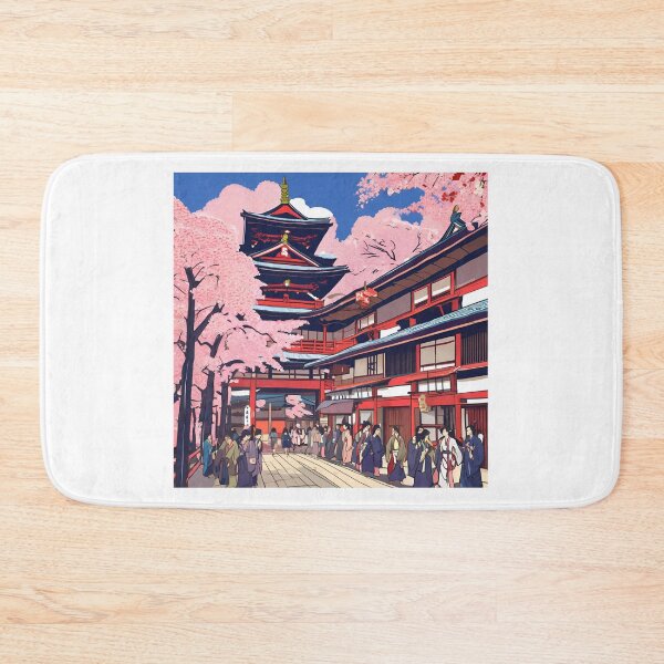 Item preview, Japanese city under the Sakura designed and sold by Gina-Rosa.