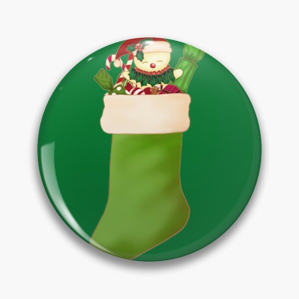 Item preview, Christmas sock (green) designed and sold by SkyLune.