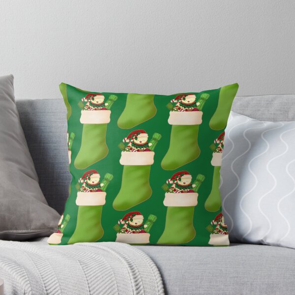 Item preview, Christmas sock (green) designed and sold by SkyLune.