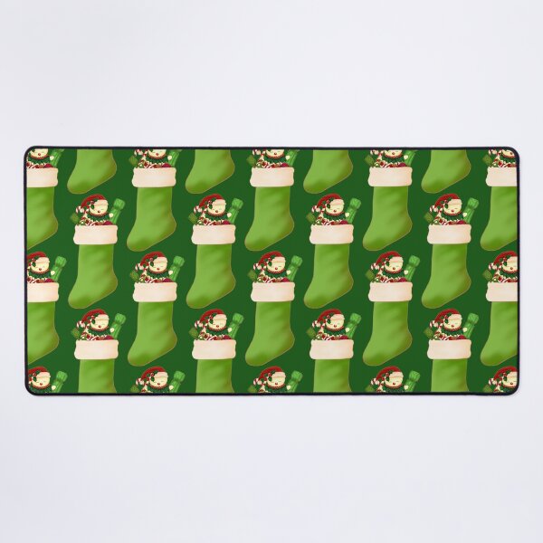 Item preview, Christmas sock (green) designed and sold by SkyLune.