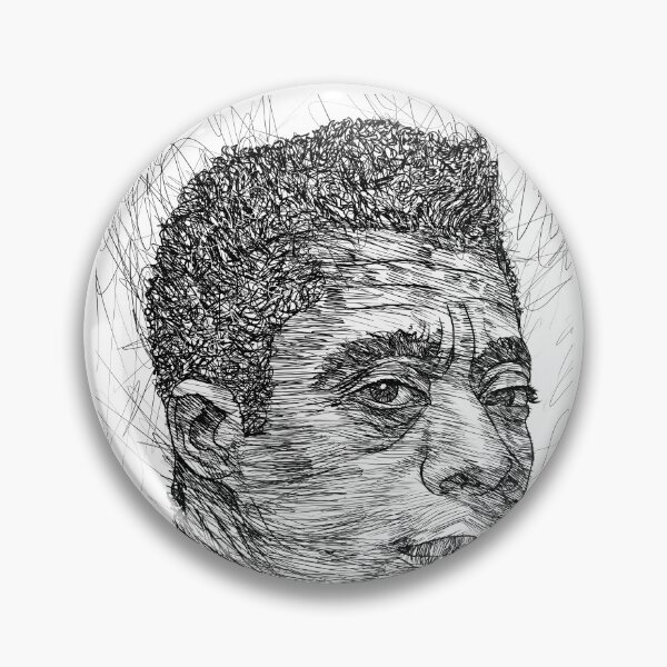 Item preview, JAMES BALDWIN ink portrait .3 designed and sold by lautir.