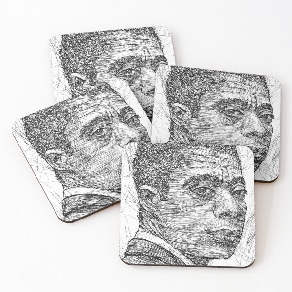 Item preview, JAMES BALDWIN ink portrait .3 designed and sold by lautir.